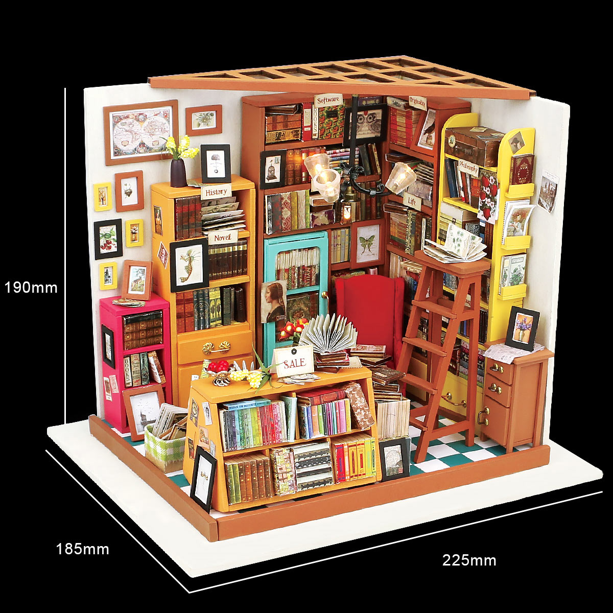 DIY Huisje - Sam's Study