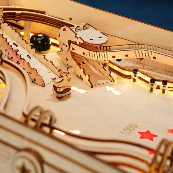 3D DIY Wooden Model Kit - Pinball Machine