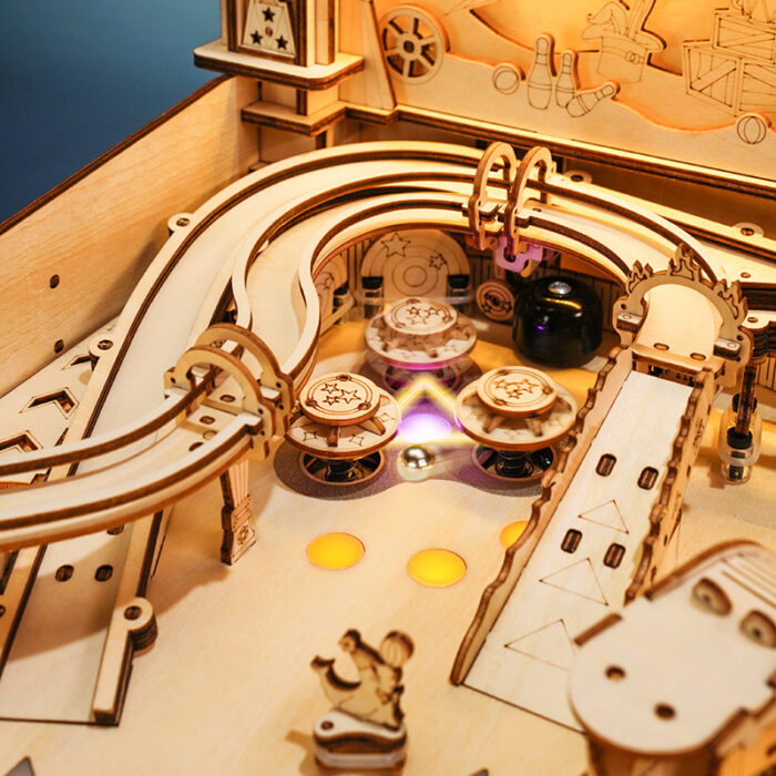3D DIY Wooden Model Kit - Pinball Machine