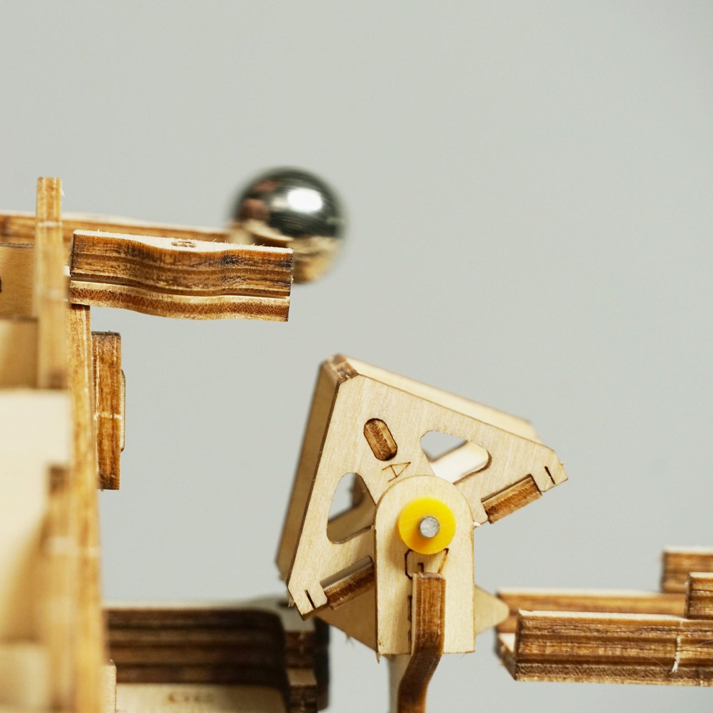 3D DIY Houten Modelbouwpakket - Knikkerbaan Marble Parkour