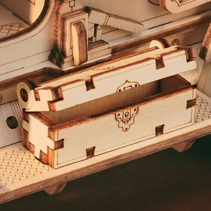 3D DIY Houten Modelbouwpakket - Vintage Car (MC801)