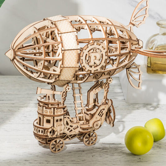 3D DIY Houten Modelbouwpakket - Airship