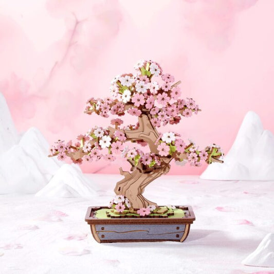 DIY Houten Bloem, Sakura Bonsai