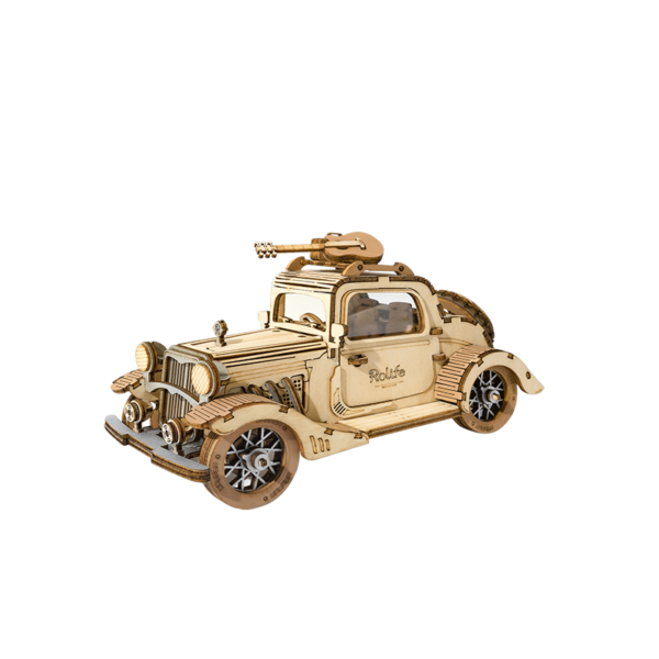 3D DIY Houten Modelbouwpakket - Vintage Car