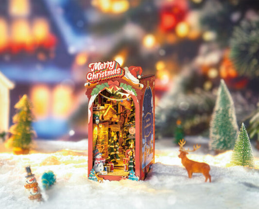 DIY Book Nook - Christmas Street