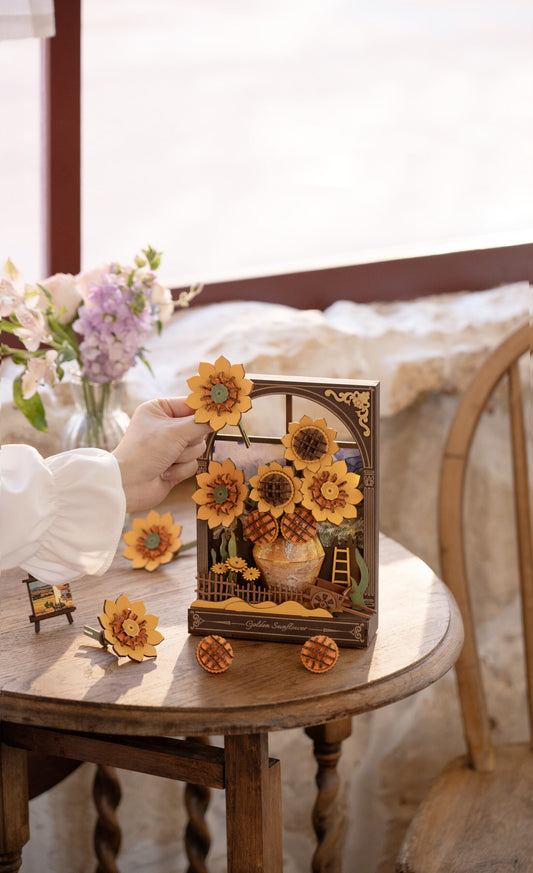 DIY Houten Golden Sunflower