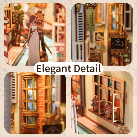 DIY Book Nook - Travel in Venice