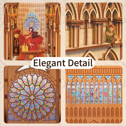 DIY Book Nook - Notre Dame de Paris