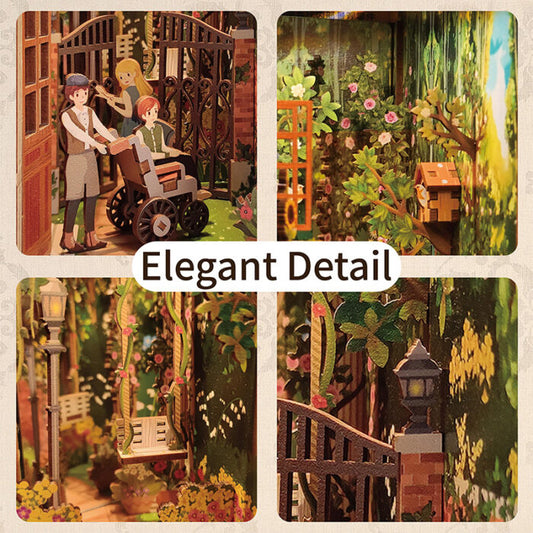 DIY Book Nook - The Secret Garden