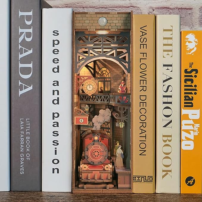 DIY Book Nook - The Steam Age
