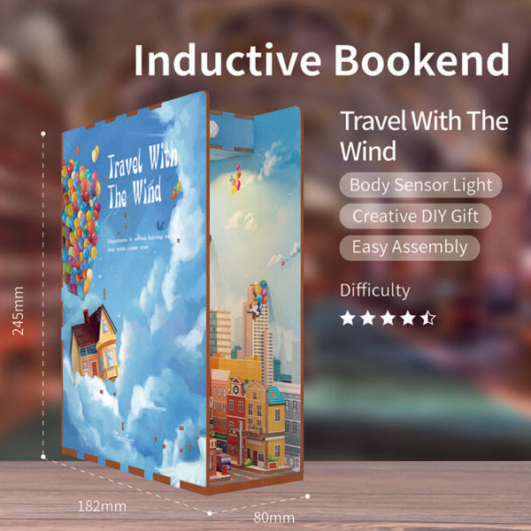 DIY Book Nook - Travel With The Wind