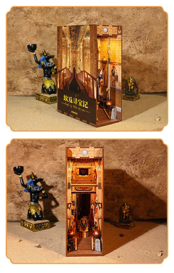 DIY Book Nook - Adventure in Egypt