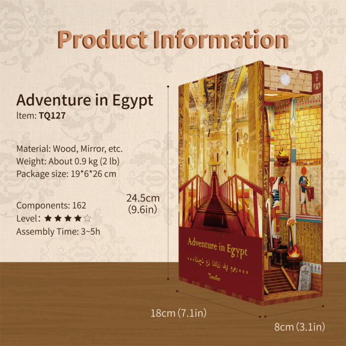 DIY Book Nook - Adventure in Egypt