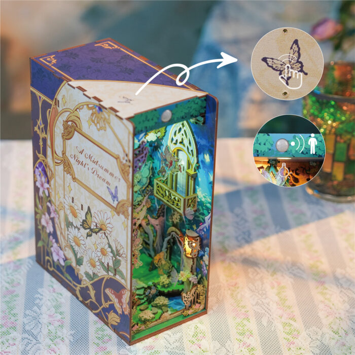 DIY Book Nook - A Midsummer Night’s Dream inclusief Dust-cover