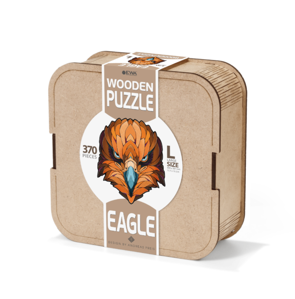 Eco Wood Art (EWA), Houten Legpuzzel Eagle