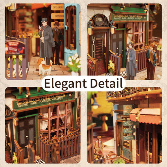 DIY Book Nook - Baker Street Bookend