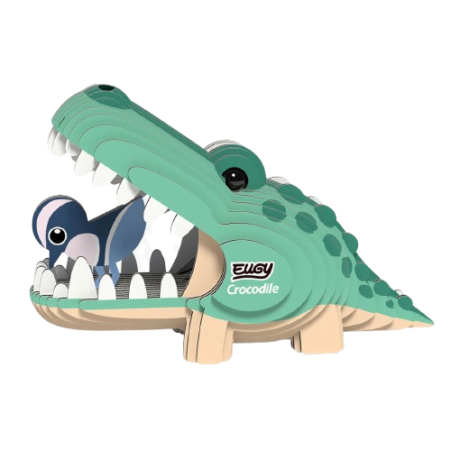 EUGY 3D-model - Krokodil