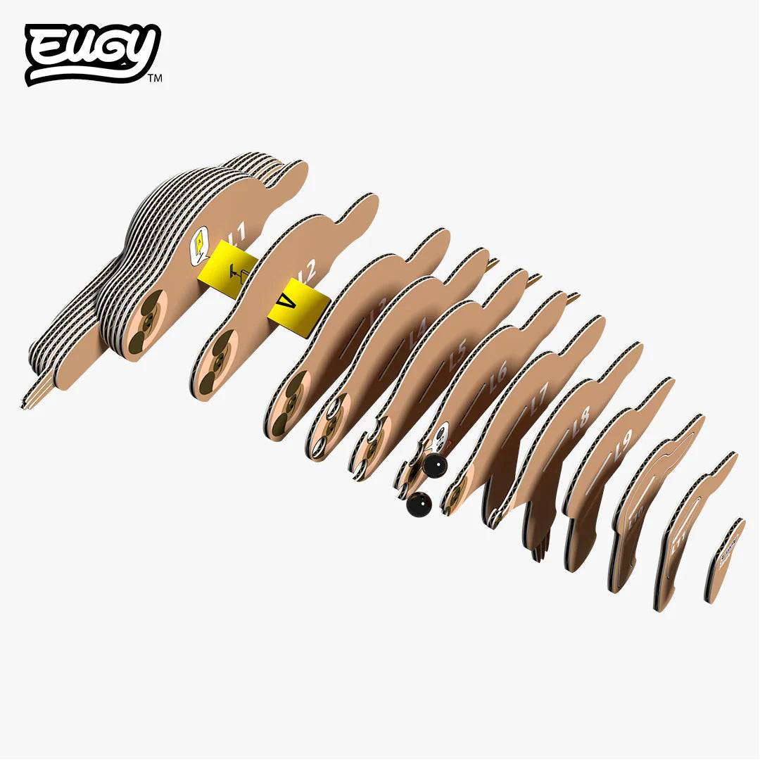 EUGY 3D-model - Luiaard