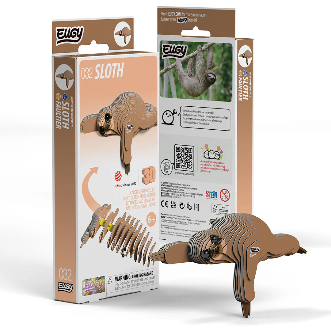 EUGY 3D-model - Luiaard