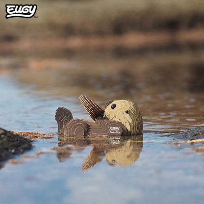 EUGY 3D model - Sea otter