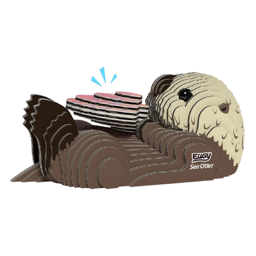 EUGY 3D model - Sea otter