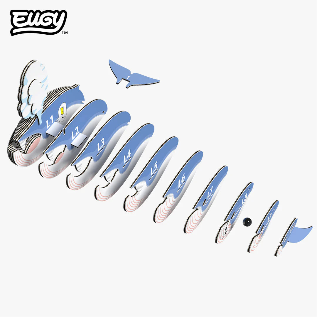 EUGY 3D model - Blue Whale