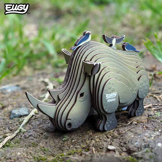 EUGY 3D-model - Neushoorn