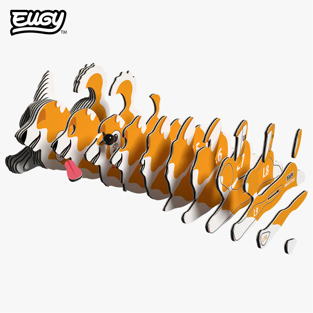 EUGY 3D-model - Welsh Corgi Hond