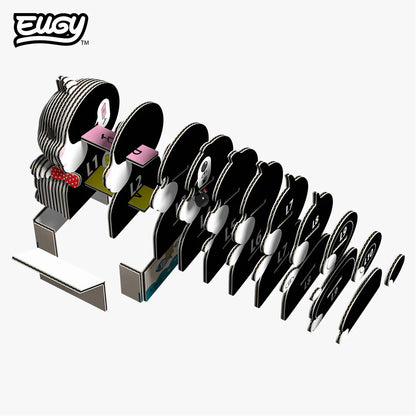 EUGY 3D-model - Katten - Tuxedo