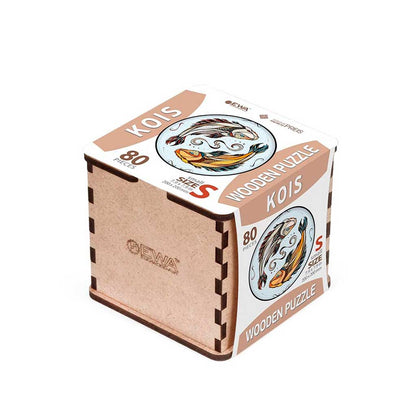 Eco Wood Art (EWA), Houten Legpuzzel Koi Karper