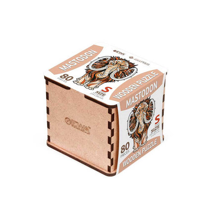 Eco Wood Art (EWA), Houten Legpuzzel Mammoet