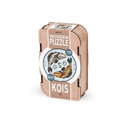 Eco Wood Art (EWA), Houten Legpuzzel Koi Karper