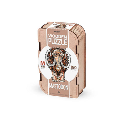 Eco Wood Art (EWA), Houten Legpuzzel Mammoet