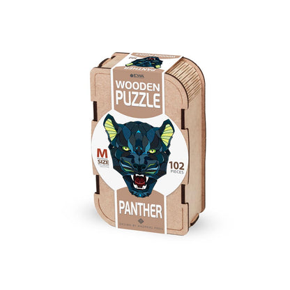 Eco Wood Art (EWA), Houten Legpuzzel Panter