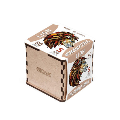 Eco Wood Art (EWA), Houten Legpuzzel Leeuw