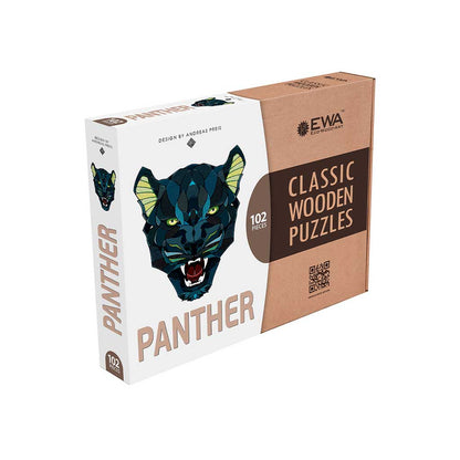 Eco Wood Art (EWA), Houten Legpuzzel Panter