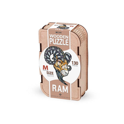 Eco Wood Art (EWA), Houten Legpuzzel Ram