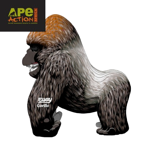 EUGY 3D-model - Gorilla