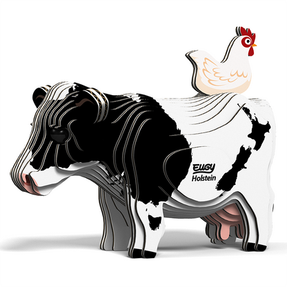 EUGY 3D-model - Holstein Koe