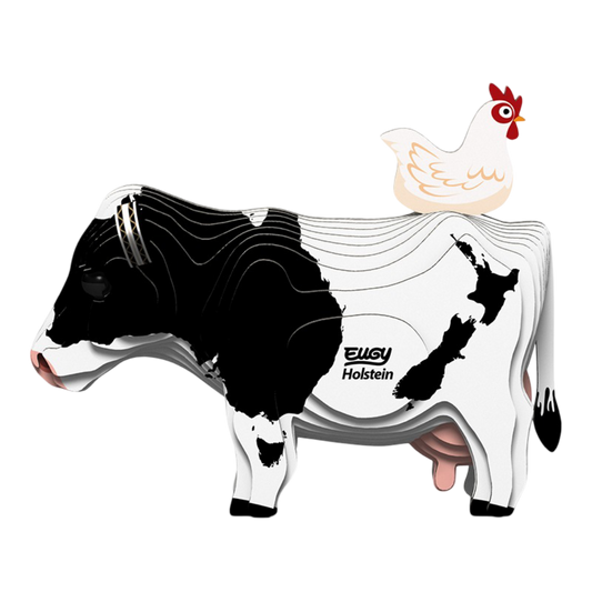 EUGY 3D-model - Holstein Koe