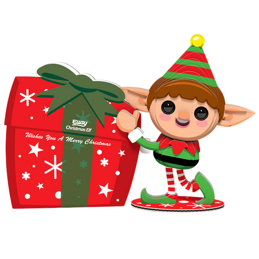 EUGY 3D-model - Kerst Elf