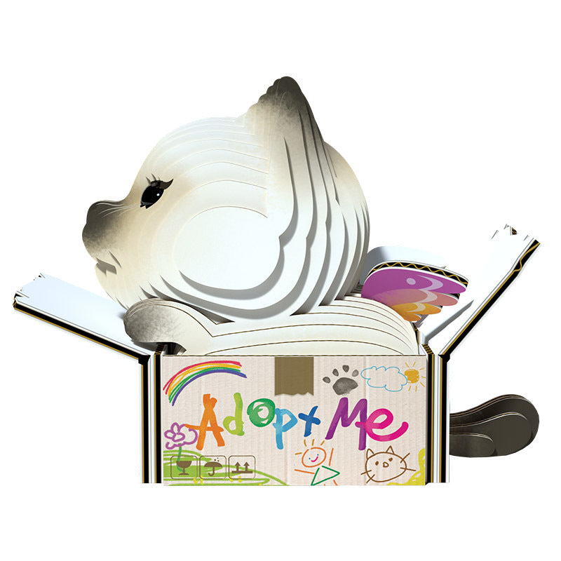 EUGY 3D-model - Katten - Mocha