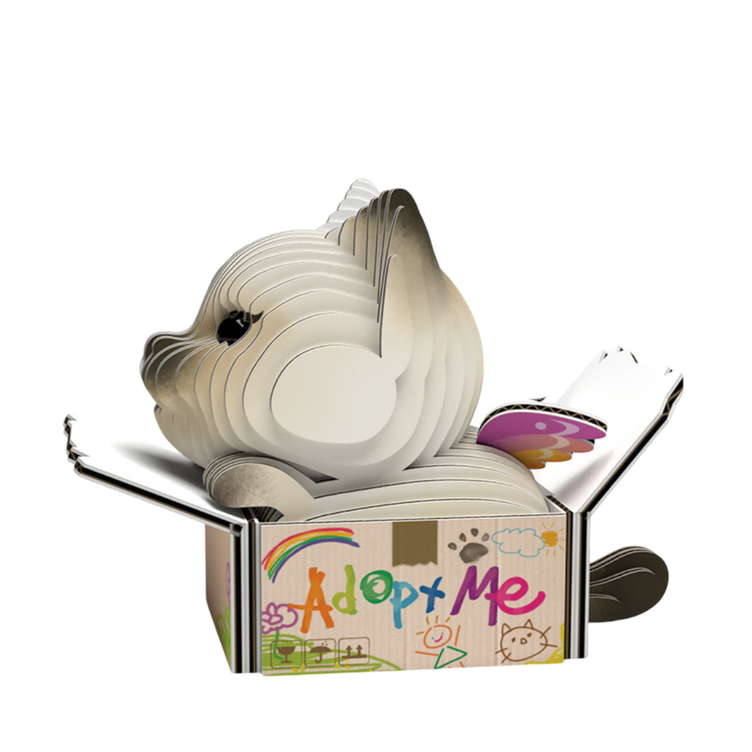 EUGY 3D-model - Katten - Mocha