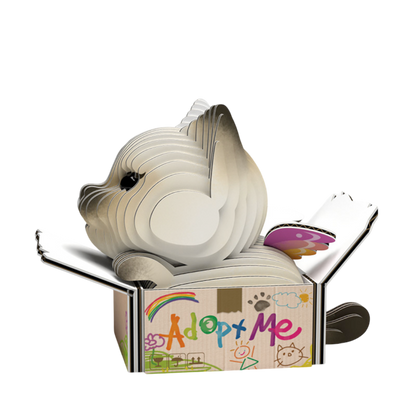 EUGY 3D-model - Katten - Mocha