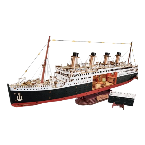 3D DIY Houten Modelbouwpakket - 1912 Eternal Atlantic Voyager
