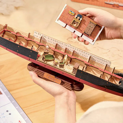 3D DIY Houten Modelbouwpakket - 1912 Eternal Atlantic Voyager