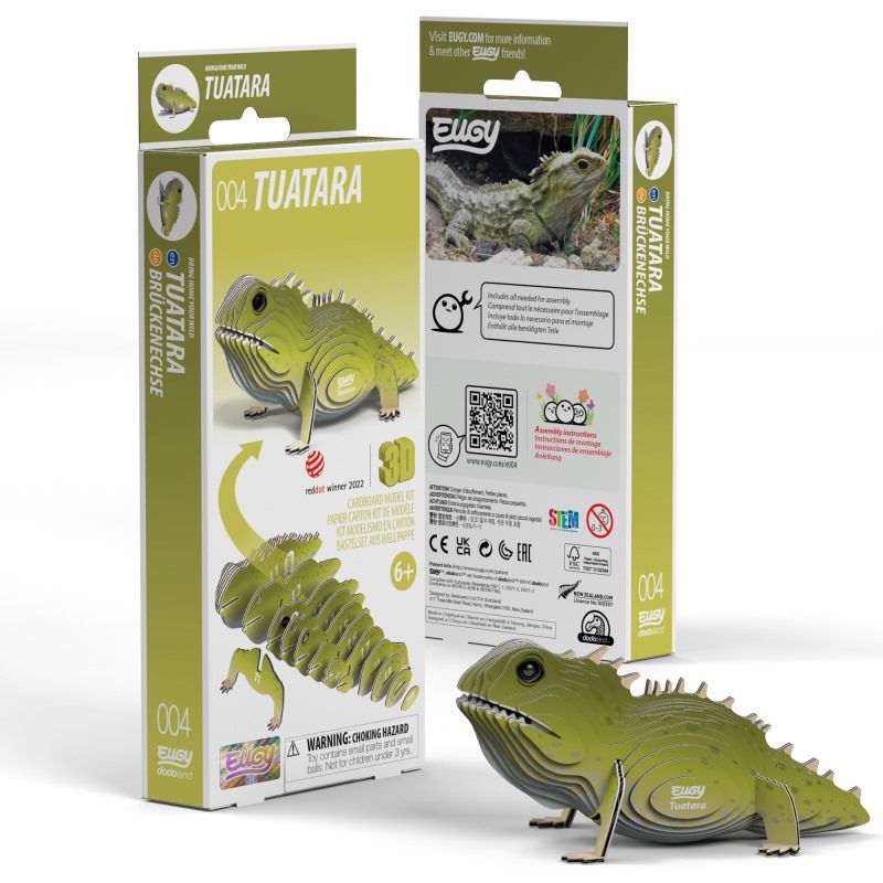 EUGY 3D-model - Tuatara