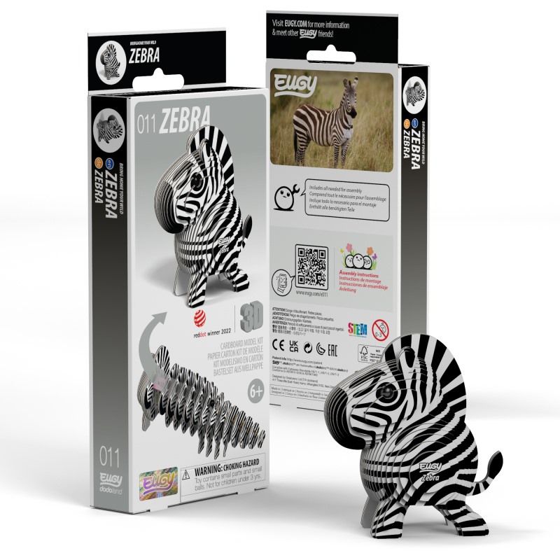 EUGY 3D-model - Zebra