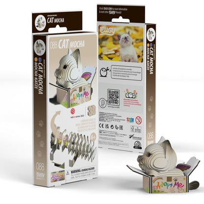 EUGY 3D-model - Katten - Mocha