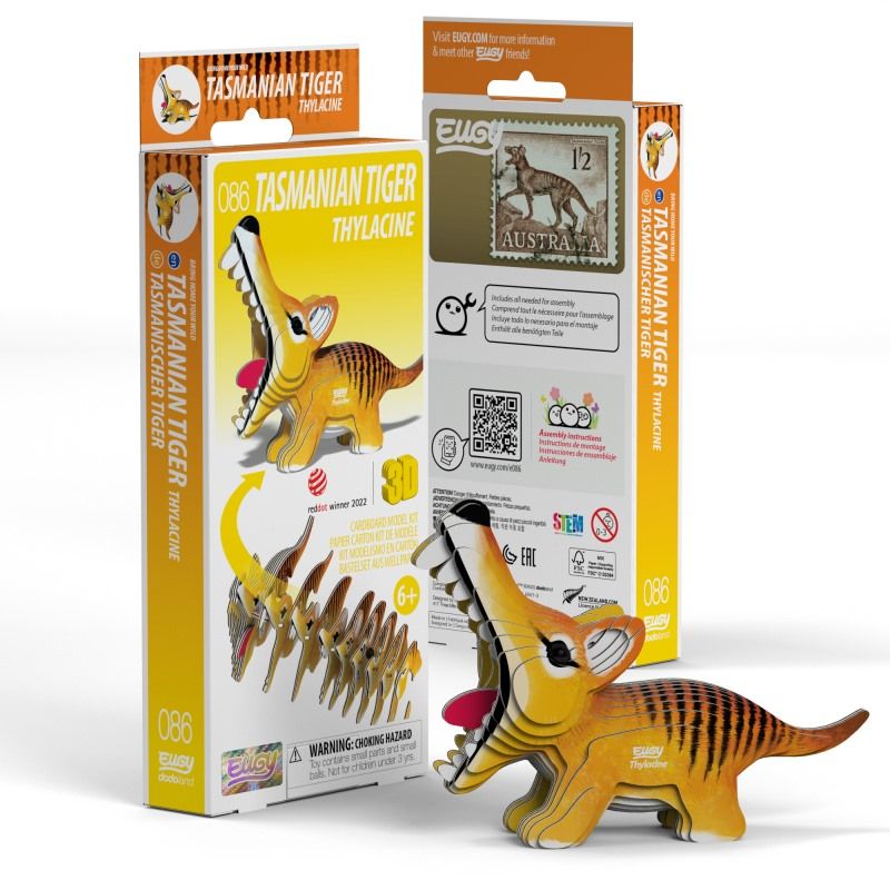 EUGY 3D-model - Tazmanian Tiger
